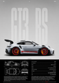 Affiche Porche 911 GT3-RS