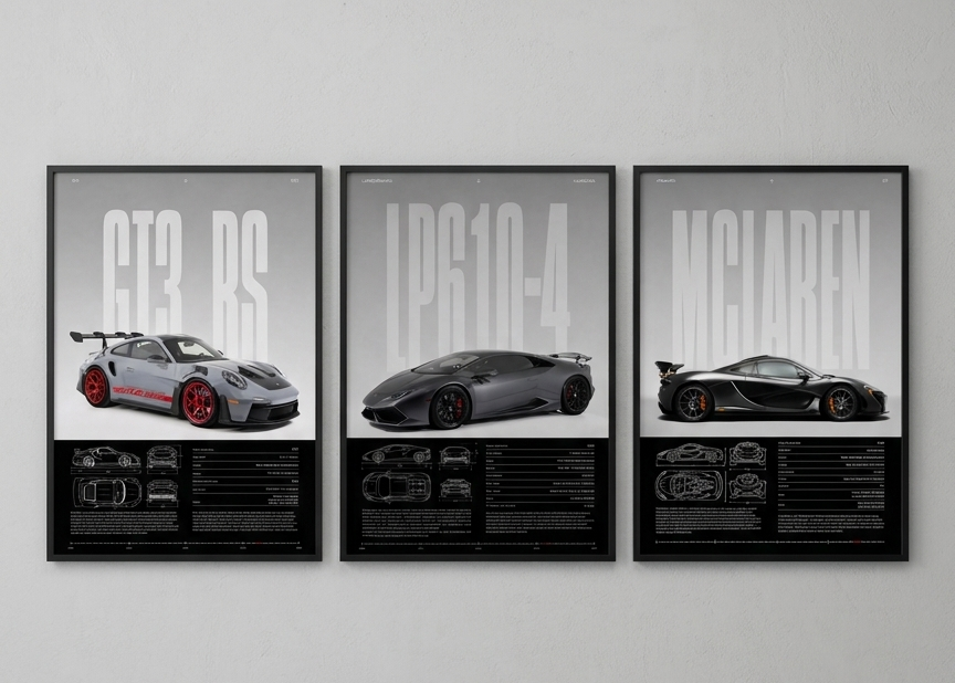 Affiche Lamborghini Huracán