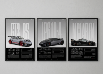 Affiche Lamborghini Huracán